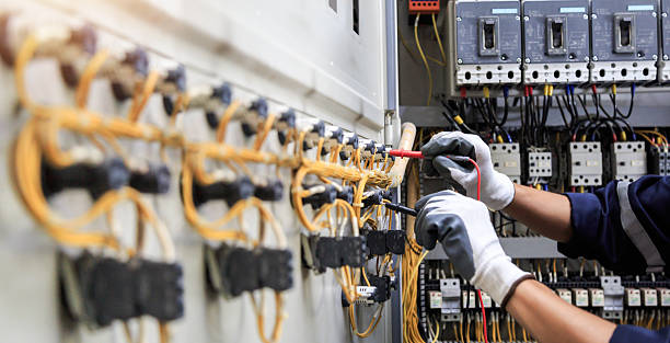 Professional Electrician technician working in Atkins, VA
